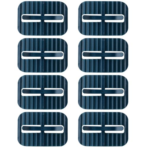 8PCS Müllsack Clip,Mülleimer Can Clip,Müllsack Sicherungsclip,Abfallbehälter Tasche Clips,Kunststoff Clip Mülltonnen-Clip,Müllbeutel Anti-Rutsch Klammer Schelle von Cabilock