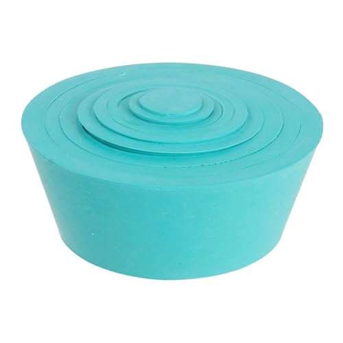 Cabilock 9 Stück Teiliges Filteradapter Elastischem Glattem Gummi mit Konischen Stopfen in Verschiedenen für Laborfiltration Passend für Trichter Filterkegel und Zufällige Zufällige Farbe von Cabilock