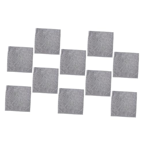 Cabilock Abwaschlappen 10st Geschirrtuch Küchenhandtuch Strapazierfähige Waschlappen Küchenhandtücher Küchenreinigungstuch Geschirrtücher Schwammwäscher Wischtücher Reinigen Grey Superfeine Faser von Cabilock