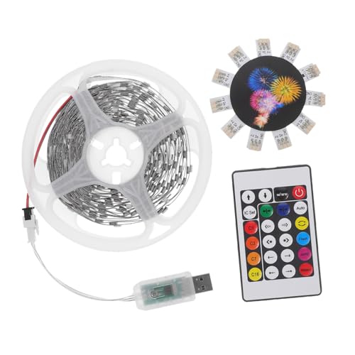 Cabilock Activated Strip Lights mit Fernbedienung und App Steuerung LED Lichtband USB Controller Warmweiß für Zimmer Balkon Party Deko Cabilock Activated Strip Lights mit Fernbedienung und App Steuerung LED Lichtband USB Controller Warmweiß für Zimmer Balkon Party Deko von Cabilock