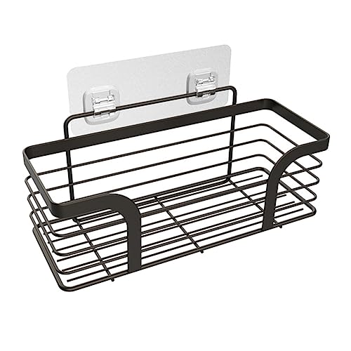 Cabilock Adhäsives Badregal aus Wandmontierter Organizer mit Kratzfester Oberfläche Multifunktionale Aufbewahrung für Dusche Wc und Küche Einfache Montage ohne Bohren Schwarz Cabilock Adhäsives Badregal aus Wandmontierter Organizer mit Kratzfester Oberfläche Multifunktionale Aufbewahrung für Dusche Wc und Küche Einfache Montage ohne Bohren Schwarz von Cabilock