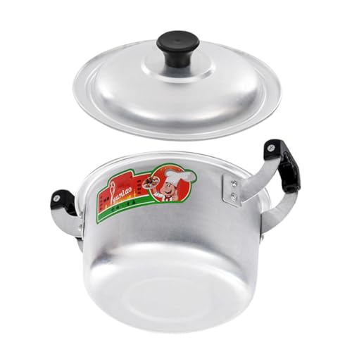 Cabilock Aluminium Suppentopf mit Doppelgriffen Kleiner Multifunktionaler Dampfgarer Stabiler Küchenkochtopf für Suppe und Dämpfen Langlebig und Hitzebeständig für Täglichen Gebrauch Cabilock Aluminium Suppentopf mit Doppelgriffen Kleiner Multifunktionaler Dampfgarer Stabiler Küchenkochtopf für Suppe und Dämpfen Langlebig und Hitzebeständig für Täglichen Gebrauch von Cabilock