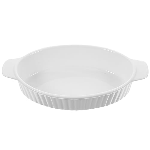 Cabilock Amphora Keramik Backgeschirr Porzellan Unser Griff Bräter Kastenformen Zum Backen Kochgeschirr Kuchenformen Zum Backen Steingut Serviergeschirr Servieren Ovale Bäckerschüssel von Cabilock