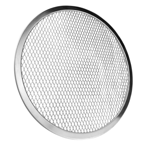 Cabilock Antihaft Pizzapfanne Kastenform Extra Große Pizzapfanne Backform Pizza Backsieb Pizzaschneider Wippe Runde Pizzapfanne Pizzaschneider Rad Pizzablech Pizzaofen Tablett von Cabilock