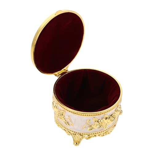 Cabilock Aufbewahrungsbox Für Schmuck Halskettenhalterfall Juwelierreiseorganisator Vintage -schmuckkoffer Vitrine Für Ohrringe Ohrringbehälter Golden Zinklegierung Cabilock Aufbewahrungsbox Für Schmuck Halskettenhalterfall Juwelierreiseorganisator Vintage -schmuckkoffer Vitrine Für Ohrringe Ohrringbehälter Golden Zinklegierung von Cabilock