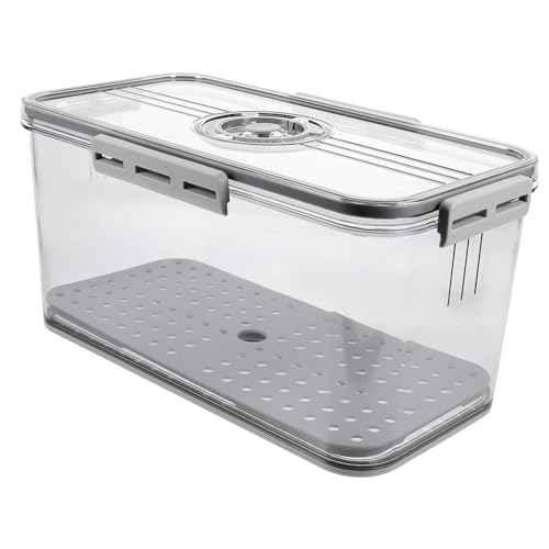 Cabilock Frischhaltebox Luftdichte Frischhaltedosen Für Gemüse Und Obst Mit Timer-deckel von Cabilock