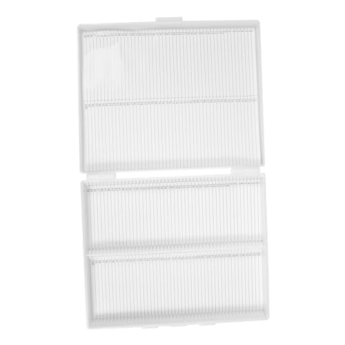 Cabilock Aufbewahrungsbox für Mikroskopobjektträger Fächer Kunststoff Stapelbar Platzsparend Labor und Schule Organizer für Glas slides Cabilock Aufbewahrungsbox für Mikroskopobjektträger Fächer Kunststoff Stapelbar Platzsparend Labor und Schule Organizer für Glas slides von Cabilock
