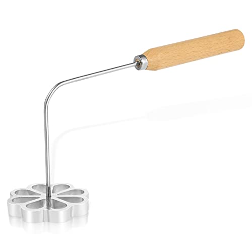 Cabilock Ausstechformen Waffeltaucheisen Waffeleisen Manuell Waffelformen Aluminium Mit Griff: Maker Cookie Bunuelos Werkzeug Keksform Für Küche Backen Kochen Haushaltswaren von Cabilock