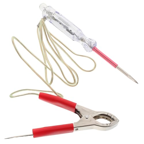 Cabilock Automotive Circuit Tester Pen Digital LCD Anzeige Stromkreisprüfer Auto Spannungsprüfer für Sicherungs und Anhängerlichtprüfung Multifunktionaler Kfz Stromtester für Elektrische von Cabilock