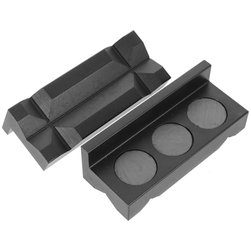 Cabilock Automotive modifiziertes Schraubstock Mini-Schraubstockkissen Klemmschutzpolster Legierungspads rutschfester Schraubstock rutschfeste Backenpolster Aluminiumlegierung Schwarz Cabilock Automotive modifiziertes Schraubstock Mini-Schraubstockkissen Klemmschutzpolster Legierungspads rutschfester Schraubstock rutschfeste Backenpolster Aluminiumlegierung Schwarz von Cabilock