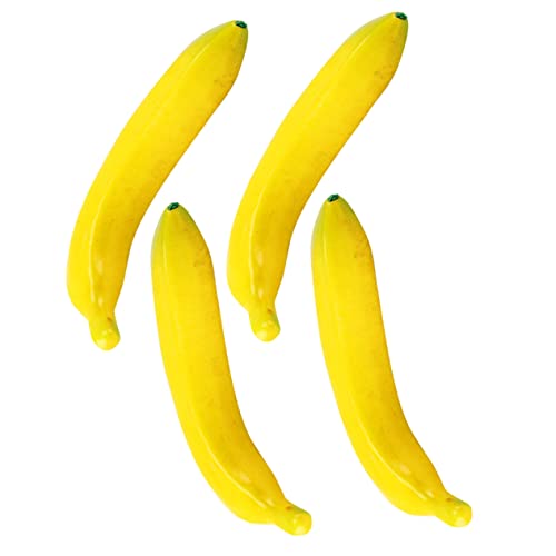 Cabilock Realistische Simulation Obst Banane Set 4 Stück Nicht-stabil Für Home Office Künstliche Bananen Cabilock Realistische Simulation Obst Banane Set 4 Stück Nicht-stabil Für Home Office Künstliche Bananen von Cabilock