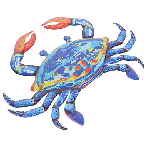 Cabilock Blaue Krabbe Figur Metall Wanddeko Meerestiere Gartenfigur Wohnzimmer Deko Figuren 3D Wandobjekt Gartenstecker Wandkunst für Büro Schlafzimmer Gartendeko Wandschmuck Cabilock Blaue Krabbe Figur Metall Wanddeko Meerestiere Gartenfigur Wohnzimmer Deko Figuren 3D Wandobjekt Gartenstecker Wandkunst für Büro Schlafzimmer Gartendeko Wandschmuck von Cabilock