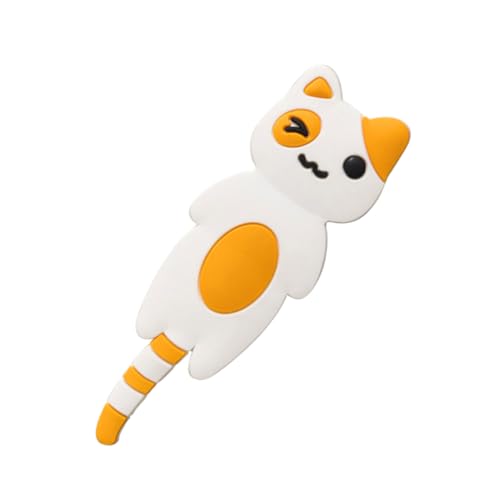 Cabilock Bunter Katzen magnethaken mit Starkem Halt Abnehmbar und Kratzfrei Vielseitiger Kühlschrankhaken für Küche und Wohnraum Dekorativer Magnet in Orange Langlebig und Stabil Cabilock Bunter Katzen magnethaken mit Starkem Halt Abnehmbar und Kratzfrei Vielseitiger Kühlschrankhaken für Küche und Wohnraum Dekorativer Magnet in Orange Langlebig und Stabil von Cabilock