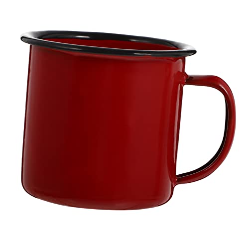 Cabilock 1stk Altes Schnapsglas Vintage Weinbecher Red Cups Vintage Tasse Aus Metall Vintage Wassertrinkbecher Wiederverwendbarer Wasserbecher Bunte Tasse Süße Tassen Kaffee Eisen Büro Mini von Cabilock