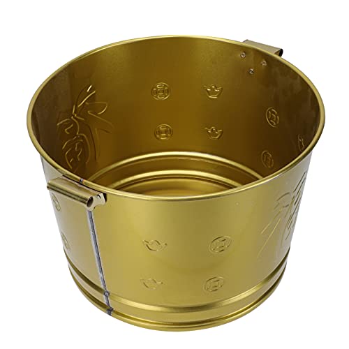 Cabilock 1stück Edelstahl Papierbrenner Für Zuhause Goldfarbener Verbrennungsofen Für Traditionelle Opfergaben Kompakt Und Langlebig Für Tempel Und Gartengebrauch Mit Sicherheits-Haken Cabilock 1stück Edelstahl Papierbrenner Für Zuhause Goldfarbener Verbrennungsofen Für Traditionelle Opfergaben Kompakt Und Langlebig Für Tempel Und Gartengebrauch Mit Sicherheits-Haken von Cabilock