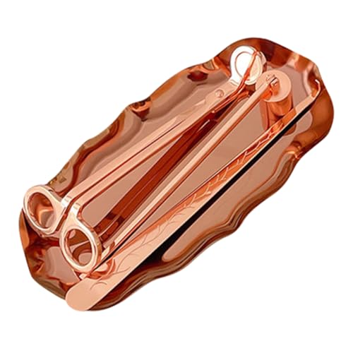 Cabilock Candle Care Set Teiliges Set mit Dochtabschneider Dochtlöscher Dochttrimmer und Metallablage Zubehör für Kerzenliebhaber zum Sicheren Löschen und Pflegen von Kerzen Cabilock Candle Care Set Teiliges Set mit Dochtabschneider Dochtlöscher Dochttrimmer und Metallablage Zubehör für Kerzenliebhaber zum Sicheren Löschen und Pflegen von Kerzen von Cabilock