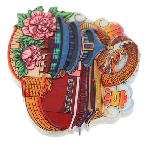 Cabilock China Beijing City Kühlschrankmagnet Resin Souvenir Magnetische Dekoration für Metallflächen Reise Andenken Langlebig Cabilock China Beijing City Kühlschrankmagnet Resin Souvenir Magnetische Dekoration für Metallflächen Reise Andenken Langlebig von Cabilock