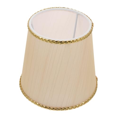 Cabilock Cloth Lampshade Ersatzschirm aus Hochwertigem Stoff Schützend und Dekorativ für Deckenlampe Tischlampe und Kronleuchter Sicher für Haushalt und Büro Einfache Montage von Cabilock