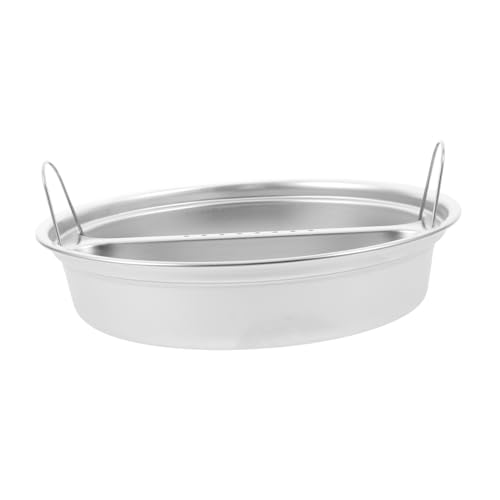 Cabilock Dampfgarer Einsatz für Reiskocher Steamer mit Verbrühung Design zum Dämpfen von Pasta Gemüse und für Haushaltsgebrauch von Cabilock