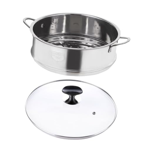 Cabilock Dampfgarer mit Deckel Multi Funktions Küchengerät zum Dämpfen von Gemüse und Tamales Leicht zu Reinigen und Spülmaschinengeeignet Cabilock Dampfgarer mit Deckel Multi Funktions Küchengerät zum Dämpfen von Gemüse und Tamales Leicht zu Reinigen und Spülmaschinengeeignet von Cabilock