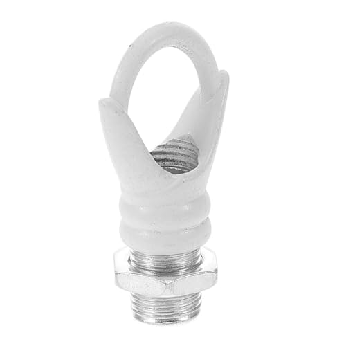 Cabilock Deckenlampen Halterung Lampenschirm Aufhängering Diy Lampenzubehör Weiß Stabiler und Praktischer Lampenschirm Ring für Einfache Installation Küche Bad und Wohnzimmer von Cabilock