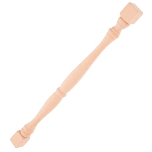 Cabilock Dekorative Holzbaluster aus Massivem Holz für Treppen Möbel und Zäune Unbemalt für DIY Projekte und Kreative Anwendungen Hervorragende und Design von Cabilock