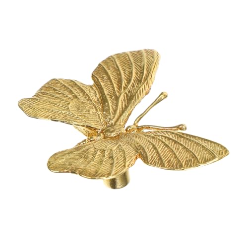 Cabilock Dekorativer Messing Möbelgriff Schmetterling Form Robuster Schubladengriff Einfache Montage Vielseitig für Schrank Kommode Kleiderschrank Nachttisch Bücherregal Langlebige Cabilock Dekorativer Messing Möbelgriff Schmetterling Form Robuster Schubladengriff Einfache Montage Vielseitig für Schrank Kommode Kleiderschrank Nachttisch Bücherregal Langlebige von Cabilock