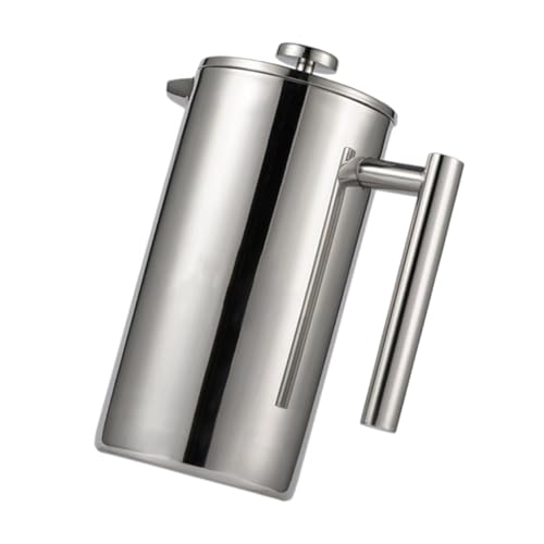 Cabilock Doppelwandiger Kaffee und mit Siebstempel Langlebiger Filterkaffeebereiter für Heiße und Kalte Getränke Modischer Teebereiter für Haushalt und Büro Cabilock Doppelwandiger Kaffee und mit Siebstempel Langlebiger Filterkaffeebereiter für Heiße und Kalte Getränke Modischer Teebereiter für Haushalt und Büro von Cabilock