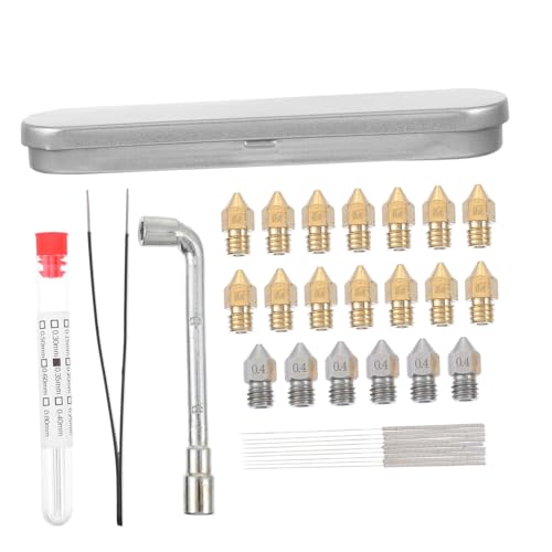 Cabilock Drucker Düsen Reinigungsset Messing und Edelstahl Nadeln Reinigungswerkzeug für Printer Nozzle Reinigung Zubehör Geeignet für Verschiedene Modelle Zufällige Farbe Zufällige Farbe Cabilock Drucker Düsen Reinigungsset Messing und Edelstahl Nadeln Reinigungswerkzeug für Printer Nozzle Reinigung Zubehör Geeignet für Verschiedene Modelle Zufällige Farbe Zufällige Farbe von Cabilock