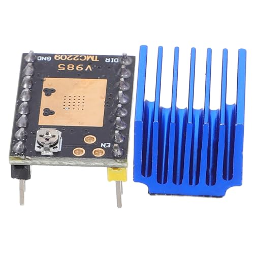 Cabilock Drucker Stepper Motor Controller Board Leiser Treiber mit Kühlkörper Intelligentes Wärmemanagement Kompatibel für Diverse Modelle Präzise Steuerung für Geräuscharme Druck Umgebung von Cabilock