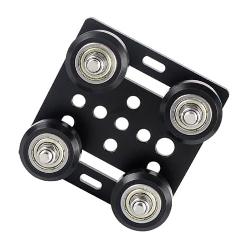 Cabilock Drucker Zubehör Aluminiumprofil Radplatte Pulley mit Hoher Verschleißfestigkeit für Europäische Profil Langlebige Cnc Gantry portalplatte Ersatzteil von Cabilock