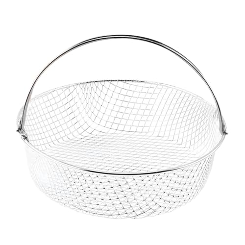 Cabilock Edelstahl Airfryer Korb Leichtes Frittiergitter mit Griff Doppelte Ohren Luftdurchlässig für Knackige Pommes Vielseitig Spülmaschinengeeignet Cabilock Edelstahl Airfryer Korb Leichtes Frittiergitter mit Griff Doppelte Ohren Luftdurchlässig für Knackige Pommes Vielseitig Spülmaschinengeeignet von Cabilock