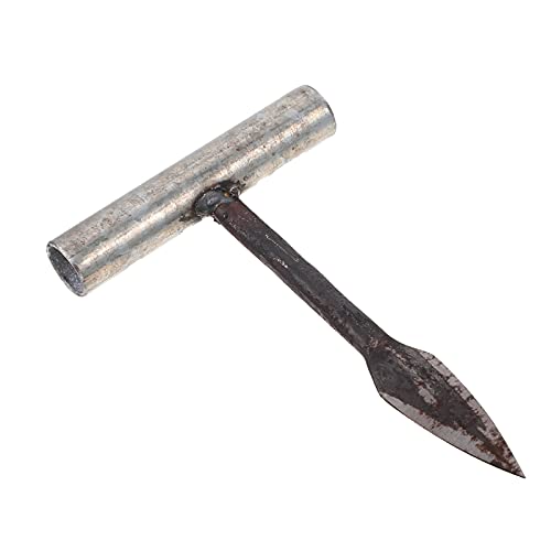 Edelstahl Austernmesser Austernöffner T Form Oyster Opener Austernbrecher Austernwerkzeug Küchenmesser für Krabben Muschelschalentiere Meeresfrüchte Werkzeug von Cabilock