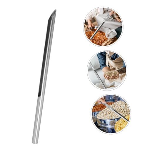Cabilock Edelstahl Getreide sampler Stärke Tragbarer Wiederverwendbarer Pulver Körner probenehmer für Landwirtschaft und Labor Leicht und Einfach zu Bedienen von Cabilock