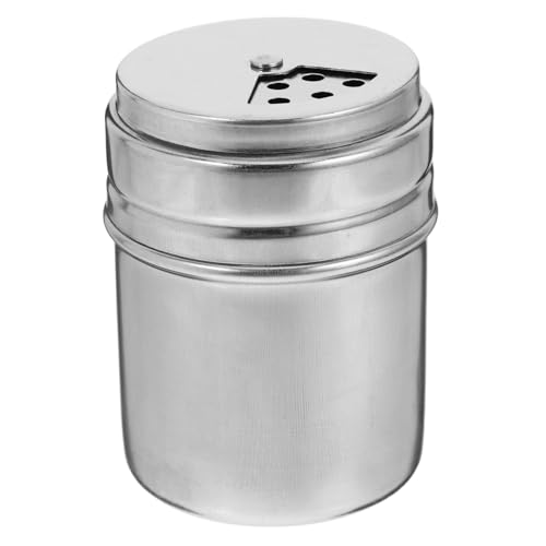 Cabilock Edelstahl Gewürzflasche mit Großem Fassungsvermögen Vielseitiger Salz Pfefferstreuer Robust Leicht zu Reinigen Drehbarer Deckel für Küche und Reise Praktischer Gewürzbehälter Cabilock Edelstahl Gewürzflasche mit Großem Fassungsvermögen Vielseitiger Salz Pfefferstreuer Robust Leicht zu Reinigen Drehbarer Deckel für Küche und Reise Praktischer Gewürzbehälter von Cabilock