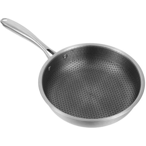 Cabilock Edelstahl Antihaft Bratpfanne cm,Klein Pfanne Antihaft Eierpfanne Mini Edelstahl Frying Pans Tragbare Mini-bratpfanne Antihaftbeschichtung Spiegeleipfanne für Eiern, Schinkenscheiben Cabilock Edelstahl Antihaft Bratpfanne cm,Klein Pfanne Antihaft Eierpfanne Mini Edelstahl Frying Pans Tragbare Mini-bratpfanne Antihaftbeschichtung Spiegeleipfanne für Eiern, Schinkenscheiben von Cabilock