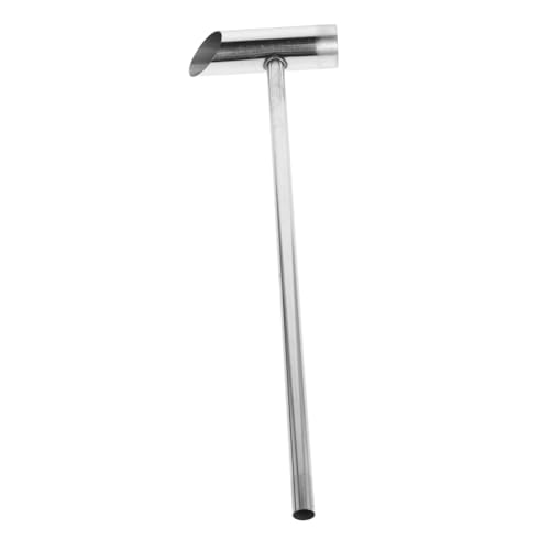 Cabilock Edelstahl Marshmallow Zuckerschaufel Robust Wiederverwendbar Kompatibel mit Zuckerwattemaschine Praktisches Zubehör für Marshmallow Herstellung von Cabilock