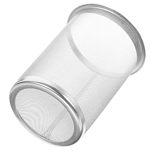 Cabilock Edelstahl Tee Filter Mesh Sieb Für Teekanne Ersatz Metall Haushaltsbedarf Tee Zubehör Kaffee Filterung Kräutertee Früchtetee Zubereitung von Cabilock
