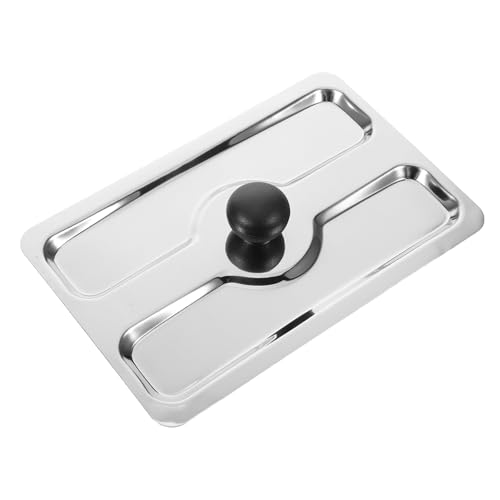 Cabilock Edelstahl Toaster Abdeckhaube Staubschutz Schutzhaube für Brotbackautomat Leicht zu Reinigen Kratzfest Moderne Küchengeräteabdeckung Verlängert Lebensdauer für Kleine Küchengeräte Cabilock Edelstahl Toaster Abdeckhaube Staubschutz Schutzhaube für Brotbackautomat Leicht zu Reinigen Kratzfest Moderne Küchengeräteabdeckung Verlängert Lebensdauer für Kleine Küchengeräte von Cabilock