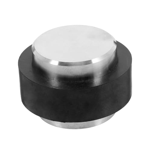 Cabilock Edelstahl Türstopper Bodenmontage Türpuffer mit Gummipuffer Geräuschdämpfend Robust für Innen Außentüren Einfache Montage Inklusive Schrauben von Cabilock