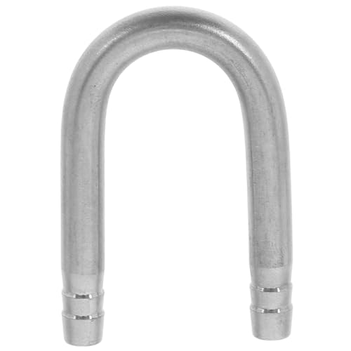 Cabilock Edelstahl U Förmiges Verbindungsrohr für Aquarium Anschluss Langlebig Korrosionsbeständig Einfache Installation Zubehör für Fischtank Wasserrohranschluss von Cabilock