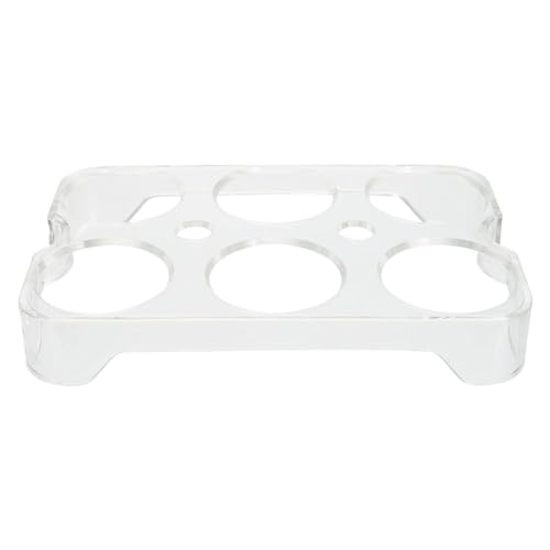 Cabilock Eier Teuflische Eierplatte Kühlschrank Ei Container Eierhalter Durchsichtiger Eierbeh?lter Kühlschrank Eierablage Eierhalter Tablett 6 Eierbeh?lter Eierkoffer Geschenkpapier Aufbewahrung von Cabilock