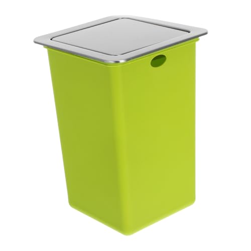 Cabilock Eingebauter Edelstahl mülleimer mit Geräuschlosem Klappdeckel Platzsparender Abfallschacht für Arbeitsplatte Integrierter Abfalleimer für Badezimmer und Küche Modernes Design Cabilock Eingebauter Edelstahl mülleimer mit Geräuschlosem Klappdeckel Platzsparender Abfallschacht für Arbeitsplatte Integrierter Abfalleimer für Badezimmer und Küche Modernes Design von Cabilock