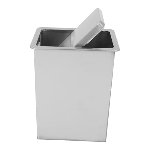 Cabilock Eingebauter Mülleimer Küchenmülleimer Mit Deckel Edelstahleimer Mit Deckel Edelstahl Mülleimer Mit Edelstahl Eingebauter Arbeitsplatten Silber Cabilock Eingebauter Mülleimer Küchenmülleimer Mit Deckel Edelstahleimer Mit Deckel Edelstahl Mülleimer Mit Edelstahl Eingebauter Arbeitsplatten Silber von Cabilock