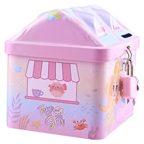 Cabilock Einhorn Sparschwein Jungen Sparschweine für Kinder Geld sparen Glas Münzen Mädchenspielzeug Spielzeuge Münzbehälter für Kinder Kawaii Sparschwein Metall Container Lagertank von Cabilock