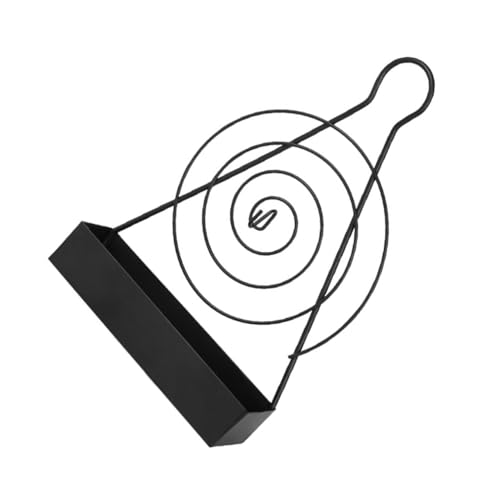 Cabilock Eisen Mückenspulenhalter Tragbar aus Rostfreiem Schmiedeeisen mit Großem Aschefach Leichter Moskitospulenhalter für Innen und Außen Wirksamer Insektenschutz im Sommer Cabilock Eisen Mückenspulenhalter Tragbar aus Rostfreiem Schmiedeeisen mit Großem Aschefach Leichter Moskitospulenhalter für Innen und Außen Wirksamer Insektenschutz im Sommer von Cabilock