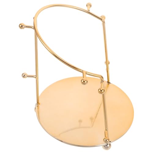 Cabilock Eleganter Schmuckständer mit Goldener Mattierter Oberfläche für Präsentation von Tiaren Haarbändern und Schmuckstücken im Fotostudio oder Museum Cabilock Eleganter Schmuckständer mit Goldener Mattierter Oberfläche für Präsentation von Tiaren Haarbändern und Schmuckstücken im Fotostudio oder Museum von Cabilock