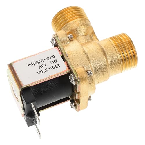 Cabilock Elektrisches Magnetventil für Wasserspender Industrielles Solenoid Ventil Präzise Steuerung Langlebige Metallkonstruktion Einfach zu Reinigen und Wartungsfreundlich von Cabilock