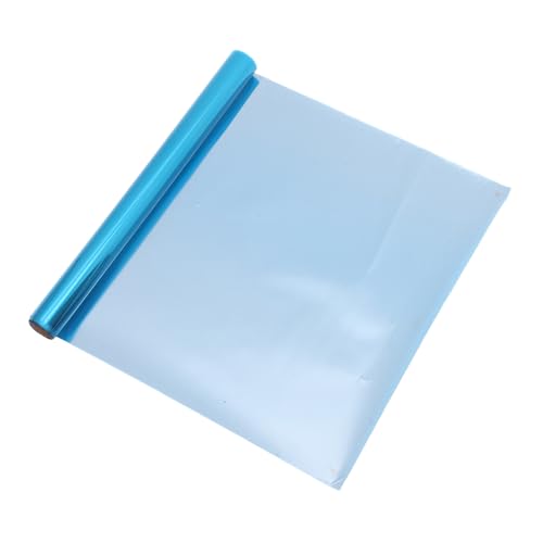 Cabilock Elektrostatischer Sonnenschutzmittel Statischer Schutzfilm Elektrostatischer Isolationsfilm Privatsphäre-fensteraufkleber Hitzefensterfolie Fenster Haftet Für Privatsphäre PVC Blau von Cabilock