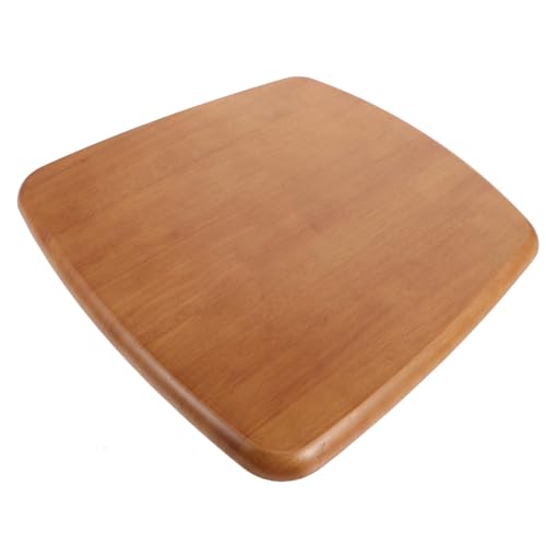 Cabilock Ersatz Holzstuhl Sitzfläche Hochwertige Holzoberfläche Für Esszimmerstuhl Langlebige Stuhlsitzabdeckung Eleganter Holzoptik Einfache Reinigung Und Montage von Cabilock